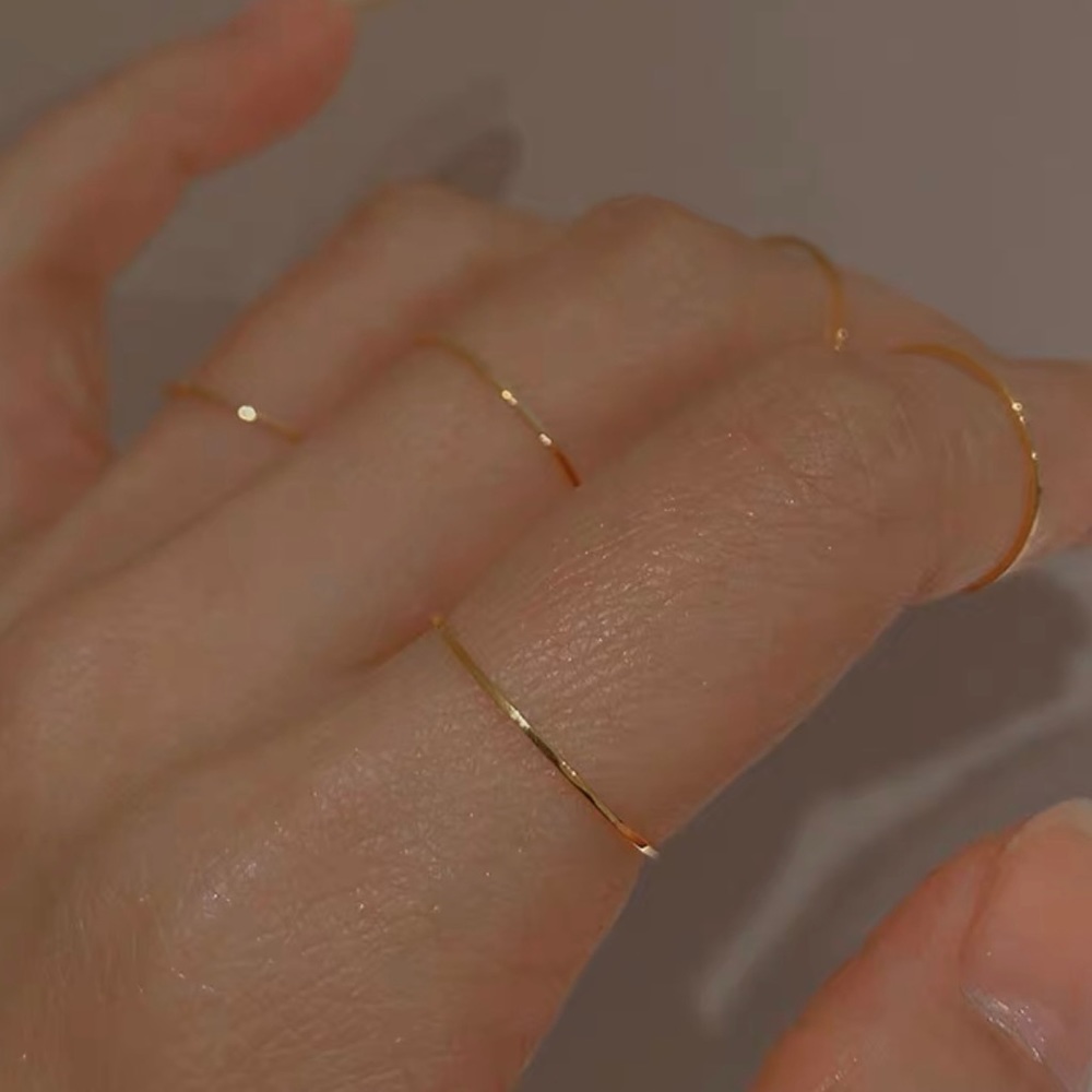 Brand new Mejuri inspired fashion ring size 4 and size 5